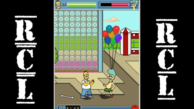 The Simpsons Arcade (Java Game) - LongPlay Completa смотреть онлайн