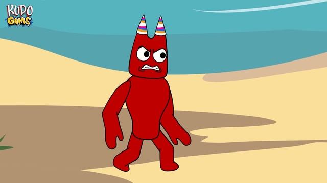 Rainbow Friends 2 Cute Bebé vs Zombie Pink Choo - Rainbow Friends 2 ANIMACIÓN | Kudo Game Español смотреть онлайн