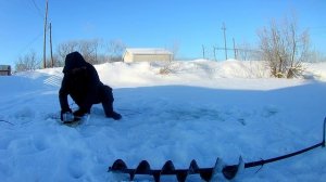 Аэрация пруда зимой в -40 С°