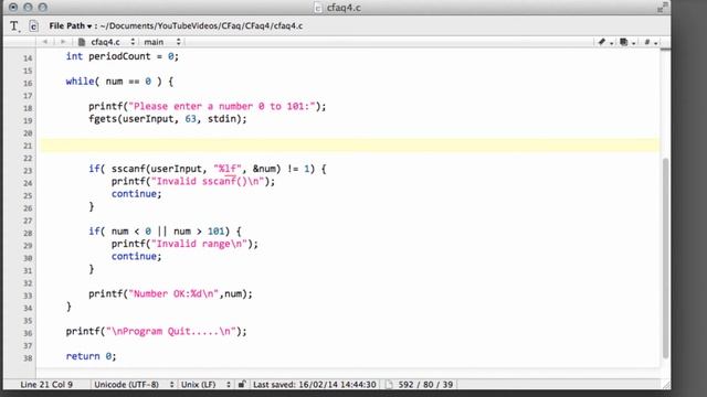 C Programming FAQ #4 Read in decimal numbers смотреть онлайн