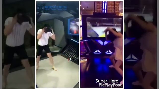 Kunlun fight VR game machine смотреть онлайн