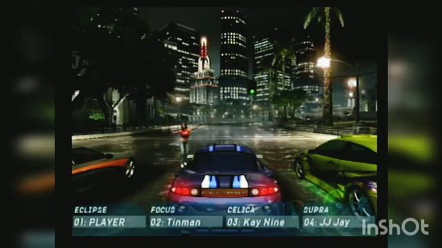 Playstation 2 PS2 Need for Speed Underground Demo Gameplay смотреть онлайн