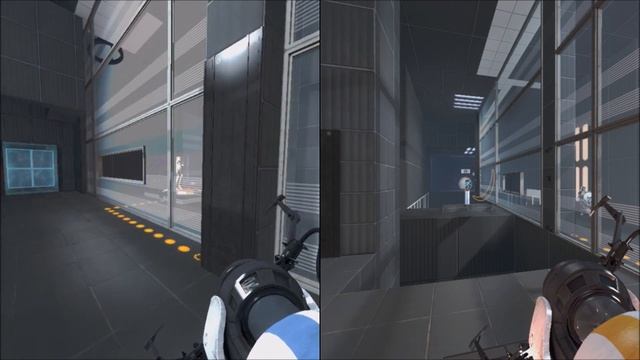 Portal 2: Co-op Splitscreen Multiplayer Gameplay Walkthrough Part 1 смотреть онлайн