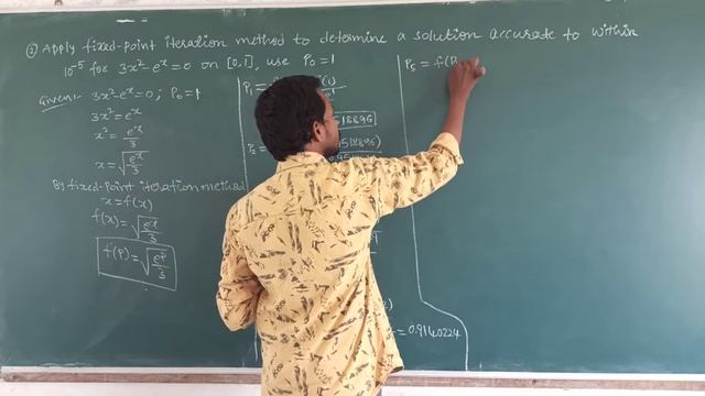 Fixed-Point Iteration Method in telugu//Numerical Analysis//Problem-2//B.Sc//SEM-VI смотреть онлайн