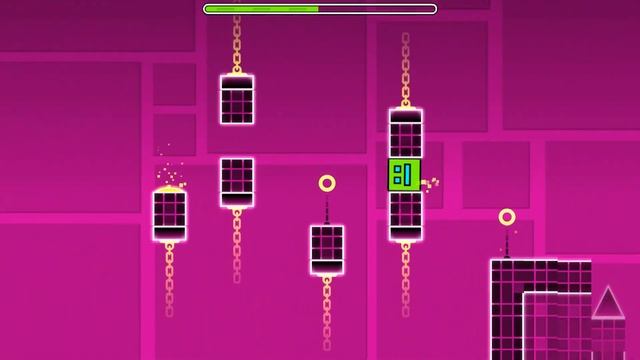 Geometry Dash. Уровень 8. TIME MACHINE. Все монеты. All Coins. смотреть онлайн