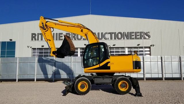 Excavator for sale- 2008 JCB JS175W | Ritchie Bros Ocaña, ESP, 03/12/2021 смотреть онлайн