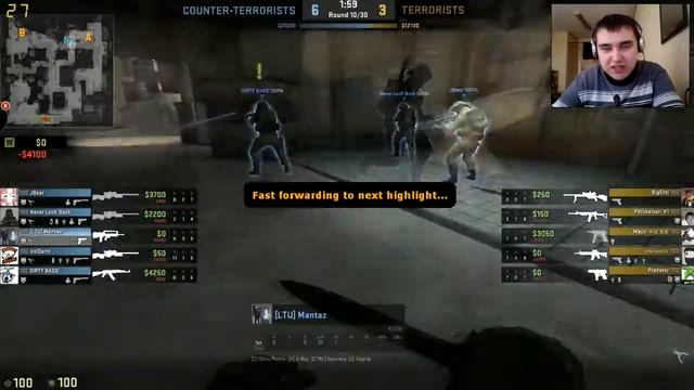 "Silver Elite!" - Counter-Strike: Global Offensive with mantazzo смотреть онлайн