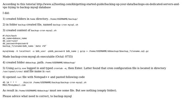 Centos backup mysql using cron job (2 Solutions!!) смотреть онлайн