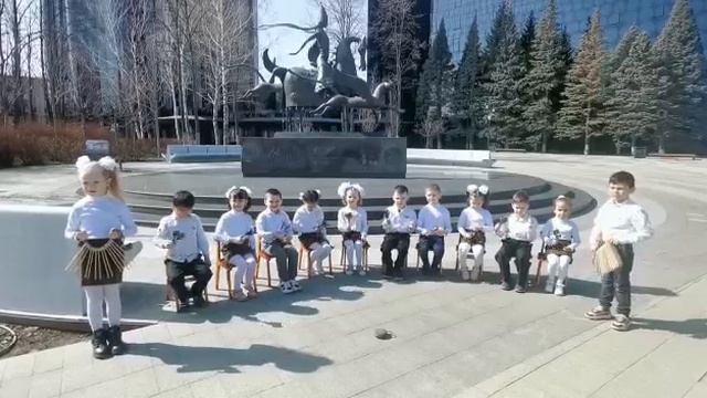 Ансамбль ложкарей "Смуглянка", ДОУ 21 "Гвоздика" г. Альметьевск смотреть онлайн