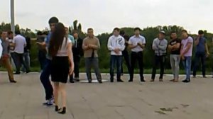 Адыгэ джэгу.. КЧР, г.Черкесск... Дана Дышекова и Руслан