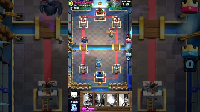 Clash Royale recorded with new IOS screen record смотреть онлайн
