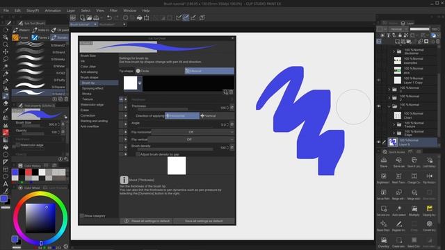 Tutorial: How To Make Custom Brushes (In Clip Studio Paint!) смотреть онлайн