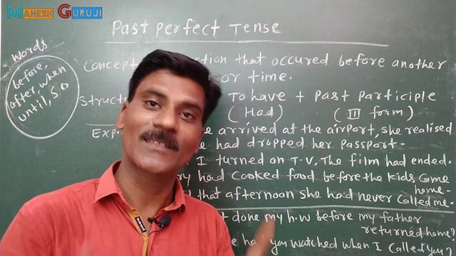 Past Perfect Tense in English grammar| difference between past Indefinite and past perfect tense смотреть онлайн
