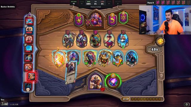 Instant Triple Double Walking Fort! Taunt Build Goes 1st Place | Christian Hearthstone Battleground смотреть онлайн