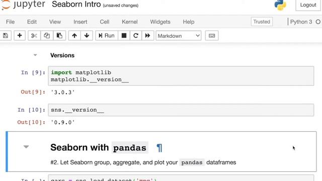 Introduction to Seaborn | How seaborn Python works with matplotlib along with seaborn and pandas смотреть онлайн