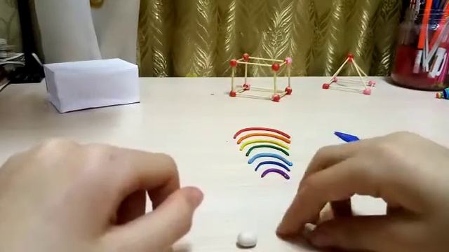 как сделать радугу из пластилина смотреть онлайн