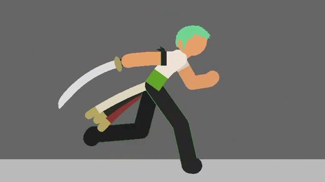Zoro Roronoa Test | Stick Nodes Pro | One Piece смотреть онлайн