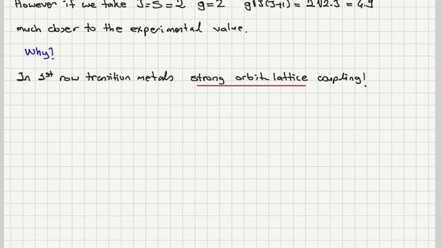 Week 6-3 Quenching of Orbital Angular Momentum смотреть онлайн