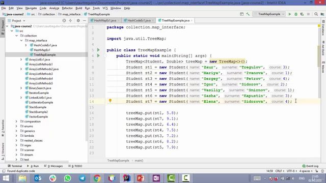 Java - получи чёрный пояс! 17. TreeMap смотреть онлайн
