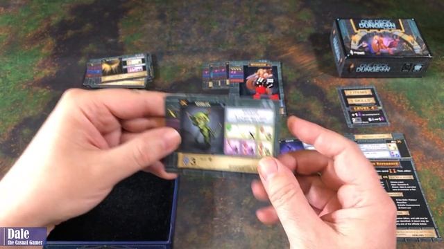 A How to Play ONE DECK DUNGEON video with a Solo Play Through смотреть онлайн