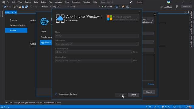 004 Настраиваем Azure смотреть онлайн