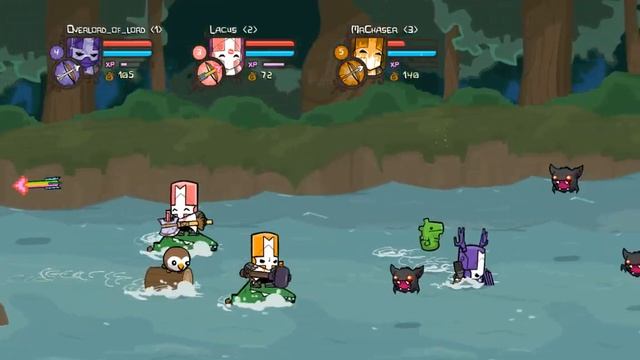 Castle Crashers Кооператив #2 - Смешно до усрачки смотреть онлайн