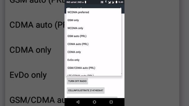 How to force the mobile phone network mode to 2G 3G 4G/LTE on Android смотреть онлайн