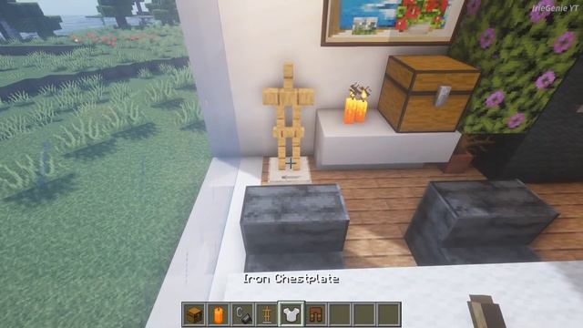 Minecraft: How To Build a 3 Story Modern House Tutorial(#21) | 마인크래프트 건축, 모던하우스, 인테리어 смотреть онлайн