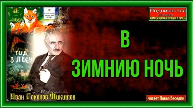 В зимнюю ночь — Иван Соколов— Микитов —читает Павел Беседин смотреть онлайн