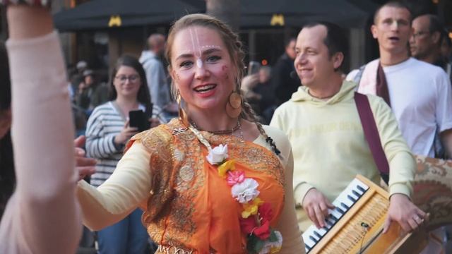 Харинама в Барселоне 2023 года #ISKCON