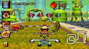 Crash Nitro Kart GBA - All Characters | Road To CTR Nitro-Fueled