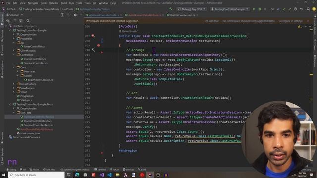 REFACTORING UNIT TESTS in ASP NET Core | Getting Started With ASP.NET Core Series смотреть онлайн