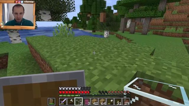 ДЕЛАЮ ДОМ (ПАРНИК-ОРАНЖЕРЕЮ) ДЛЯ ПЧЁЛОК В МАЙНКРАФТ | MINECRAFT #77 смотреть онлайн