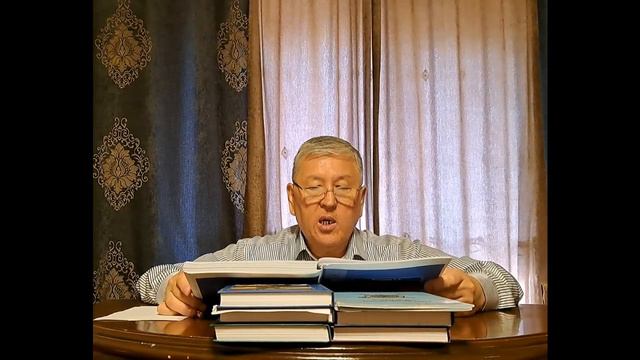 Эпос "Манас" - чтение автором нового пятитомного романа смотреть онлайн