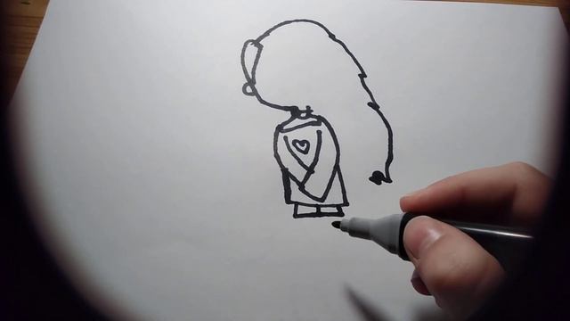 рисуем Каваи девочку для начинающих! смотреть онлайн