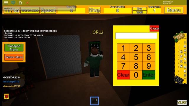 ROBLOX TIX FACTORY TYCOON DOOR CODE смотреть онлайн