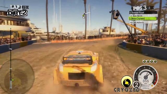 DIRT 2: L.A Rally Cross - EVGA GTS 450™HD смотреть онлайн