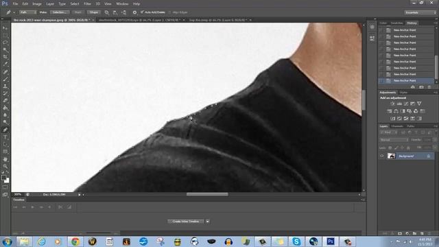 How To Cut Out People In Photoshop CS6. Professional Cuts. Adobe Cs6 Pen Tool TUTORIAL смотреть онлайн