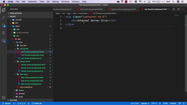 118 Creating additional error components смотреть онлайн