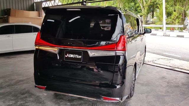 TOYOTA VELLFIRE 2018-22 AGH35 CONVERT TO LEXUS LM BODY PARTS (J-EMOTION DESIGN) смотреть онлайн