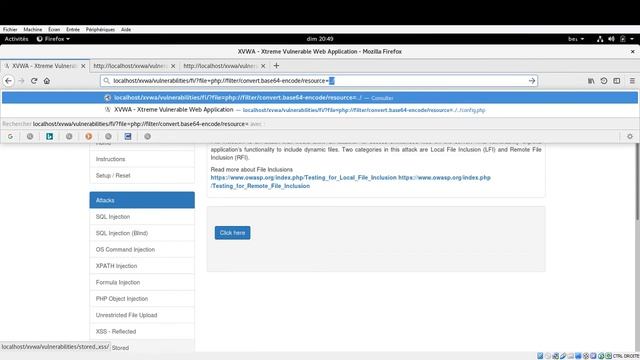 Faille Include (LFI) - PHP Wrapper смотреть онлайн