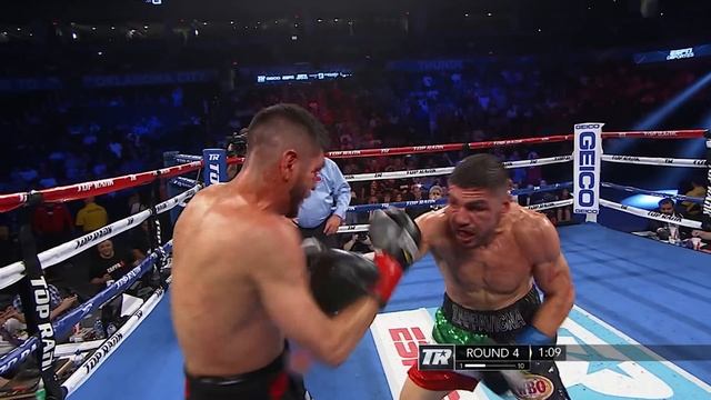 ONE OF THE GREATEST BOXING ROUNDS OF ALL-TIME | Saucedo & Zappavigna throw down in epic Round 4 | смотреть онлайн