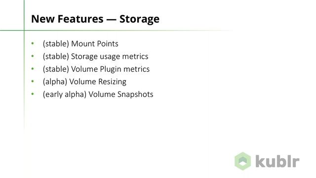 Kubernetes 1.8 - What's New?
