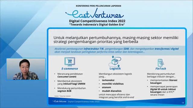 East Ventures Digital Competitiveness Index 2022, "Towards Indonesia's Digital Golden Era" смотреть онлайн