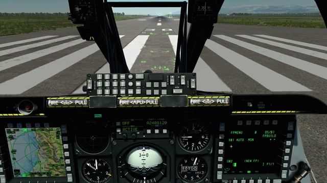 DCS World | Создание плана полёта на А-10С смотреть онлайн
