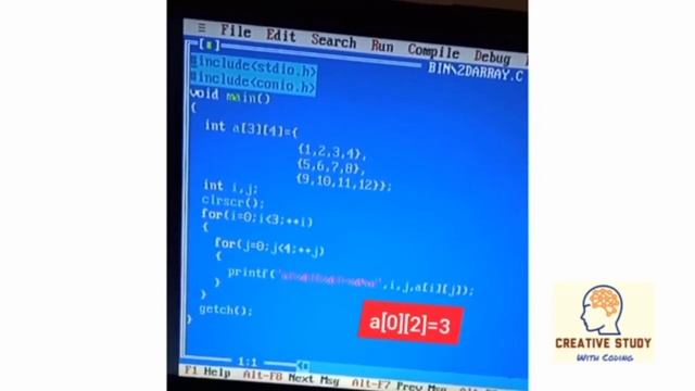 Two Dimensional and Three Dimensional Array in C,Examples,Live Demo #divyagoel смотреть онлайн