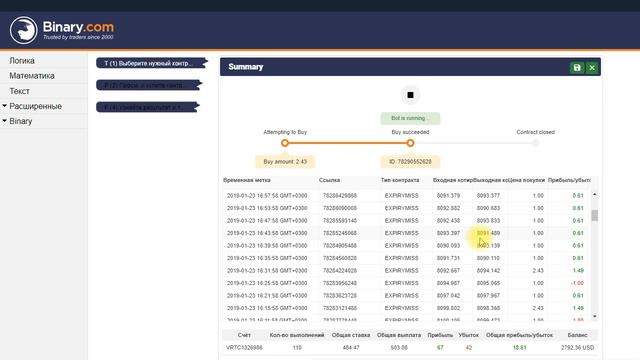 Торговый робот для БО "Орел" - новая разработка для 7 индексов с 4 методами ММ! смотреть онлайн