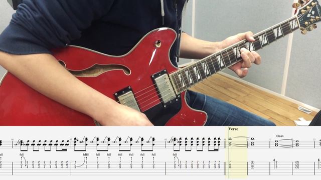 Coldplay - Yellow (Guitar Cover with TAB) смотреть онлайн