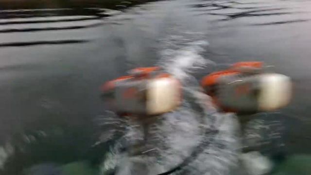 Два Carver Mht-3.8s на одной лодке