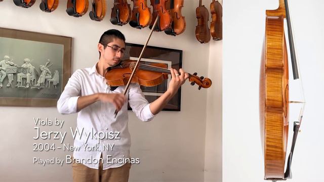 Jerzy Wykpisz 16 5/8" viola, 2004 / Brandon Encinas / at the Metzler Violin Shop смотреть онлайн